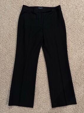 Ann Taylor Petites Women’s Black Wide Leg Formal Dress Pants Slacks Size 10P